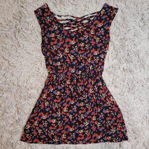 Flower Mini Dress